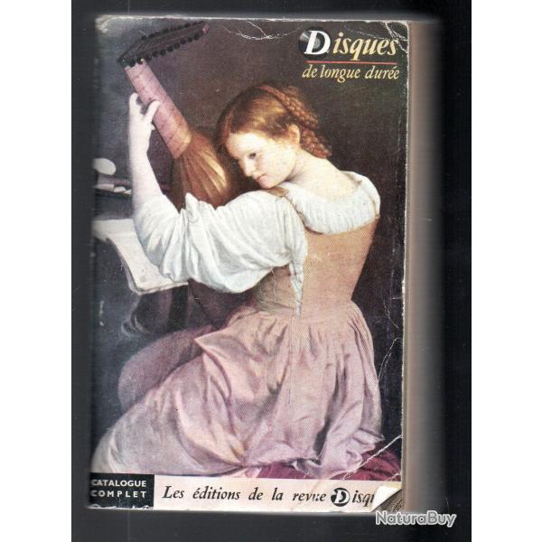 disques de longue dur�e catalogue complet 1958 ,