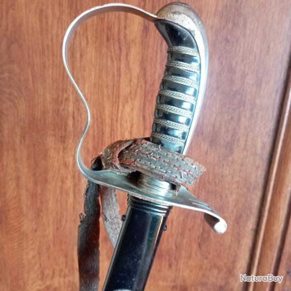 Sabre d'officier Badois d'infanterie Mle 1856