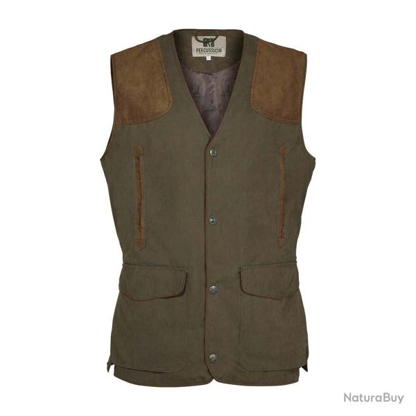 GILET CHASSE RAMBOUILLET ORIGINAL L KAKI