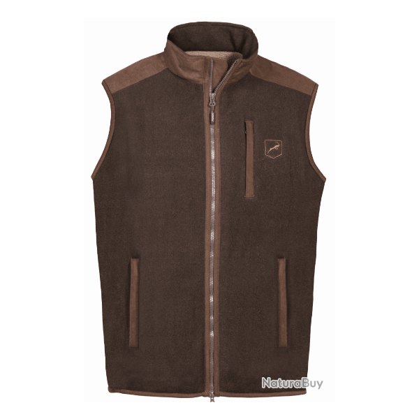 Gilet polaire Pointer marron PRO HUNT-XXL