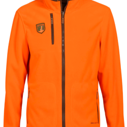 Blouson polaire r&eacute;versible Finlande kaki/orange PERCUSSION-XL