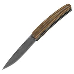 Couteau pliant Maserin Gourmet Pakka marron