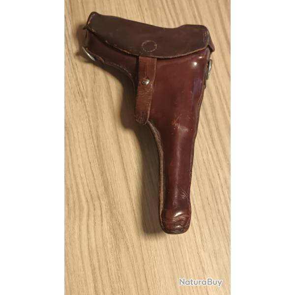 Holster cuir d'ordonnance revolver 1882 Suisse