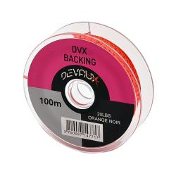 Backing DEVAUX Classique Orange/noir 100 m