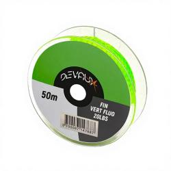Backing DEVAUX Plasma fin Vert fluo 50 m