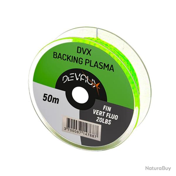 Backing DEVAUX Plasma fin Vert fluo 50 m