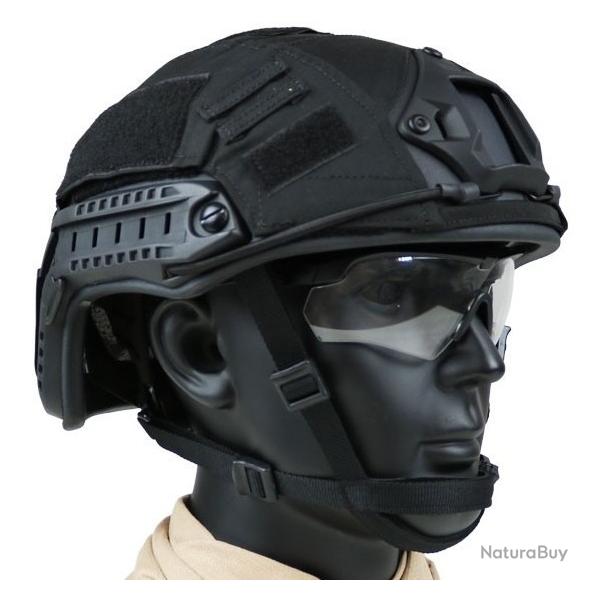VIGILANT Casque Balistique FAST NIJ 3A L 54-58cm NOIR