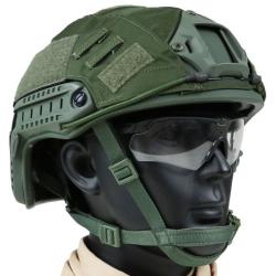 VIG.FAST.GR.L - VIGILANT Casque Balistique FAST NIJ 3A L 54-58cm VERT