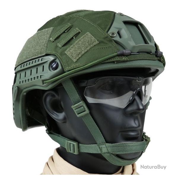 VIG.FAST.GR.L - VIGILANT Casque Balistique FAST NIJ 3A L 54-58cm VERT