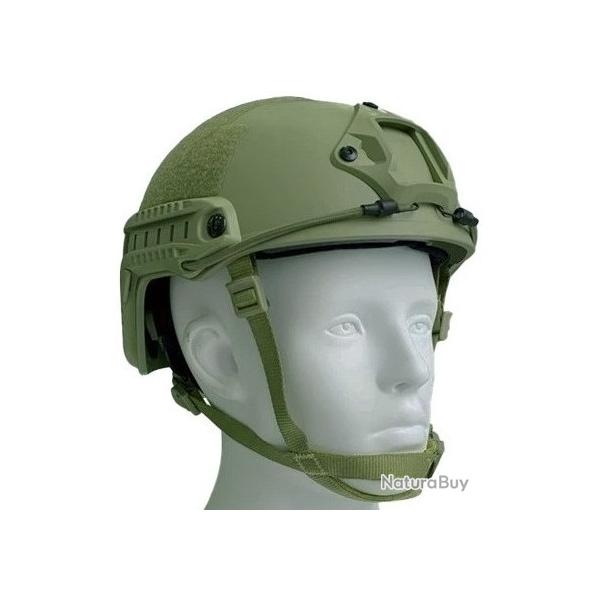 VIGILANT Casque Balistique FAST NIJ 3A XL 59-62cm VERT