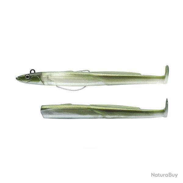 Leurre souple Combo Shore Black Eel 15CM-20GR, Khaki