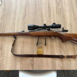 Ensemble Chasse CZ 550 FS Stutzen .270 Win + Lunette Hakko 3-12x50 + Bretelle