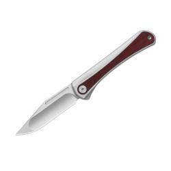 Couteau Kizer Melody Lame Acier S35VN Manche Aluminium Bois Panama Rosewood KI3732A2