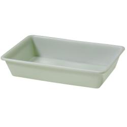 BAC A GIBIER FRITZMANN 60X40X12 - bac gibier blanc 60X40X12