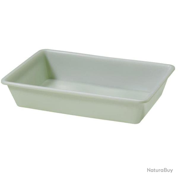 BAC A GIBIER FRITZMANN 60X40X12 - bac gibier blanc 60X40X12