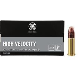 BALLES RWS HIGHT VELOCITY 2,6g , Calibre: 22lr. Lot de 500.