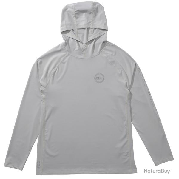 Tee shirt SALTY CREW Apex perforated sunshirt Gray S
