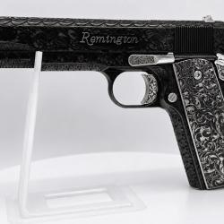 PISTOLET REMINGTON R1 FULL ENGRAVING BLUED