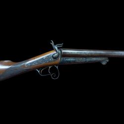 Fusil artisanal St&eacute;phanois Bernard type Lefaucheux