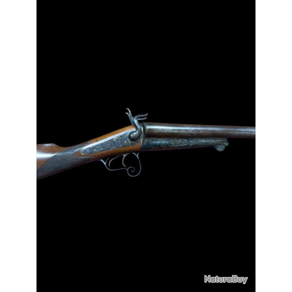 Fusil artisanal St�phanois Bernard type Lefaucheux