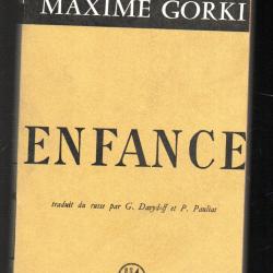 maxime gorki enfance , traduit du russe