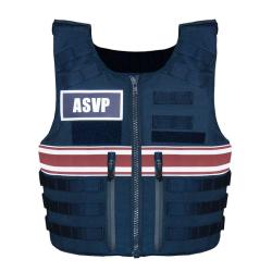 Gilet pare balle ASVP Full Tactical Mixte 0101.06 NIJ 0115.00 50 joules - L2 E2 XL