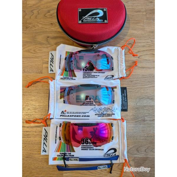 Coffret pilla outlaw x7 razor 3 masques �tat neuf