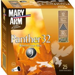 Cartouches Panther 32 Cal.12/70 32grs - MARY ARM 9