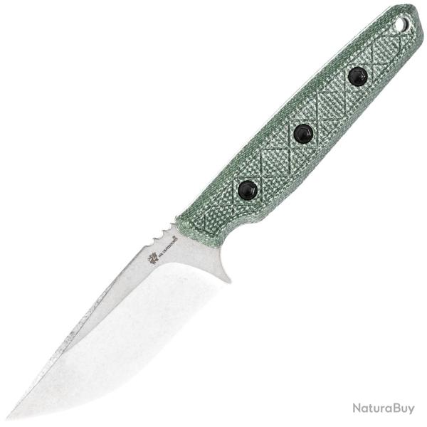 Couteau fixe outdoor HX Outdoors MAVERICK 14C28N Micarta OD