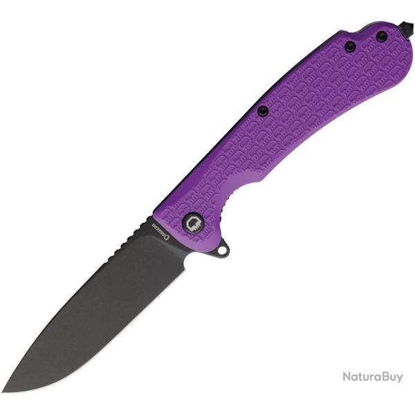 Couteau Daggerr Wocket Lame Acier 8Cr14MoV Manche FRN Violet Linerlock DGRWKFPRBW