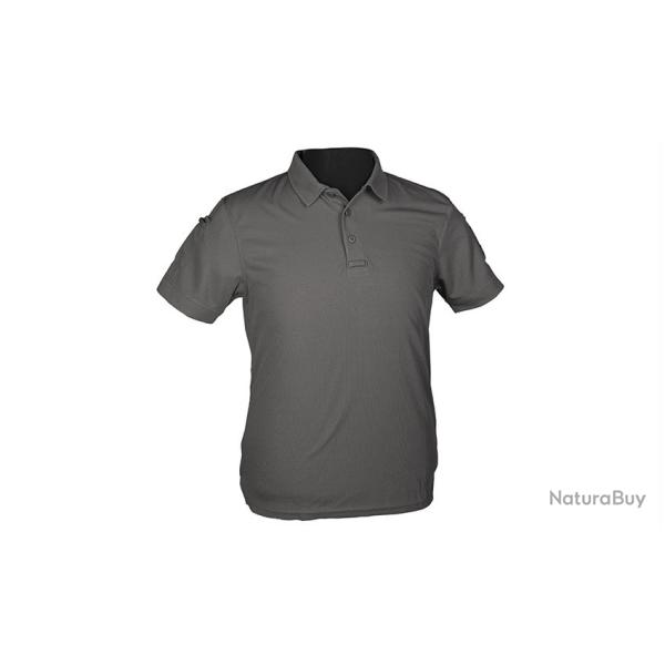 Polo manches courtes Quick Dry s�chage rapide Mil-Tec Coloris Gris