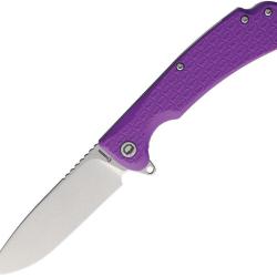 Couteau Daggerr Wocket Lame Acier 8Cr14MoV Manche FRN Violet Linerlock DGRWKFPRSW
