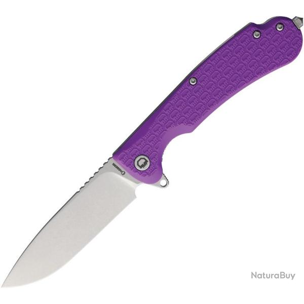 Couteau Daggerr Wocket Lame Acier 8Cr14MoV Manche FRN Violet Linerlock DGRWKFPRSW