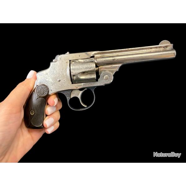 SUPERBE SMITH & WESSON SAFETY DA 3RD MODEL cal. 38sw num�ro 53339