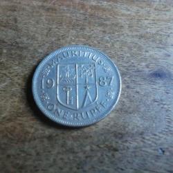 monnaie one rupee 1987