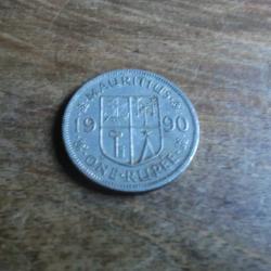 monnaie one rupee 1990