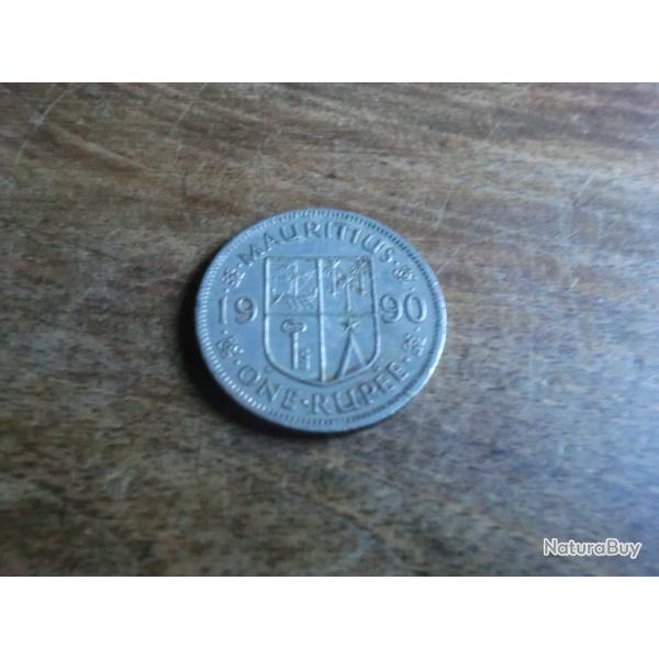 monnaie one rupee 1990
