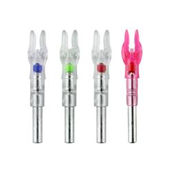 Encoche lumineuse Nockturnal "S" (3/pck) Rouge