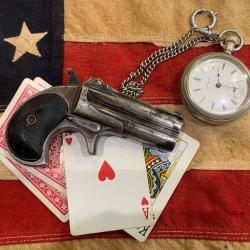 Pistolet Double Deringer (ou Derringer) REMINGTON ARMS