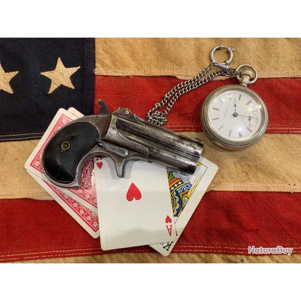 Pistolet Double Deringer (ou Derringer) REMINGTON ARMS