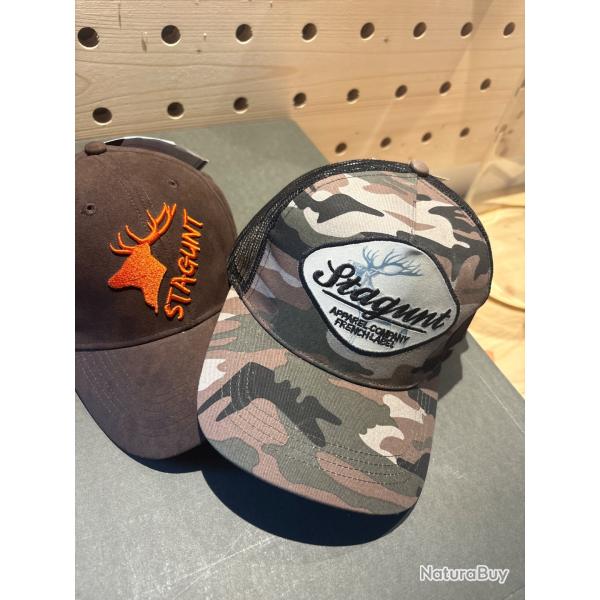 Lot casquettes staghunt