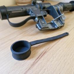 Protection en caoutchouc pour lunette russe PSO-1, PGO-7 et d&eacute;riv&eacute;s. Airsoft, SVD dragunov, RPG
