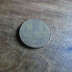 monnaie  10 francs mathieu 1978