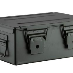 Caisse &agrave; Munitions FOT M&eacute;tal - Vert / 33x22x13 cm