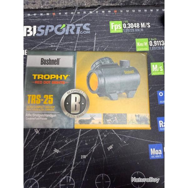Bushnell TRS25 point rouge