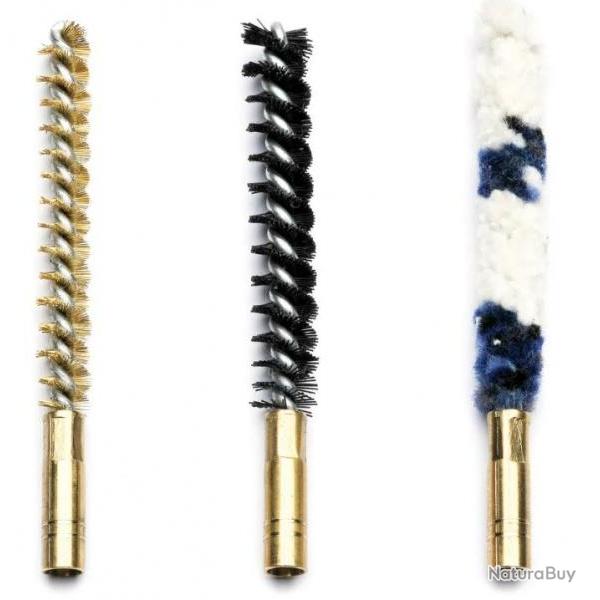 Jeu de 3 brosses Januel pour cal 22 lr