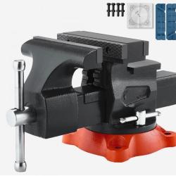 &Eacute;tau &Eacute;tabli Polyvalent Largeur M&acirc;choire 140 mm, &Eacute;tau Atelier Fonte Ductile, Ouverture Max 180