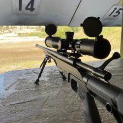 Carabine Weatherby MDT LSS-XL .308 Win avec lunette Element Helix 6-24X50 APR-2D FFP MRAD