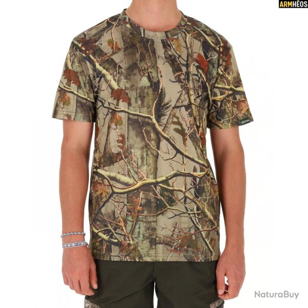 PERCUSSION T-SHIRT ENFANT CAMO FOREST 6 ans