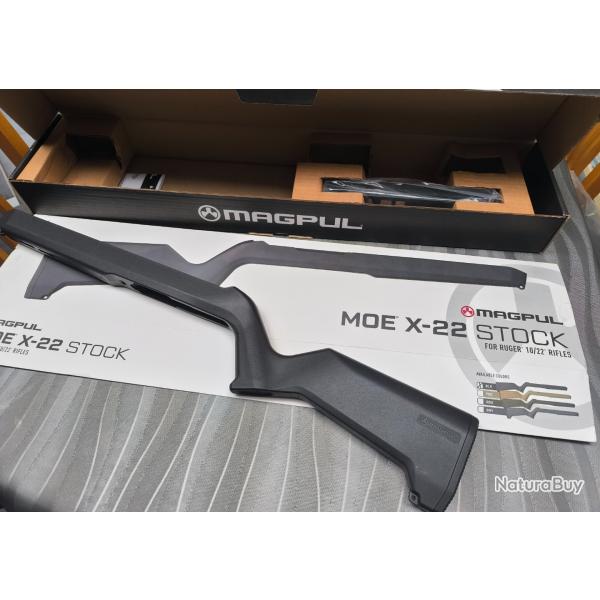 Crosse MAGPUL MOE X-22 pour RUGER 10/22 neuve